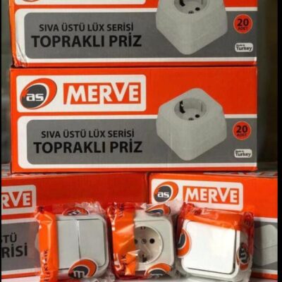 MERVE MARKA  TOPRAKLI SIVAÜSTÜ SERİSİ STOKTA